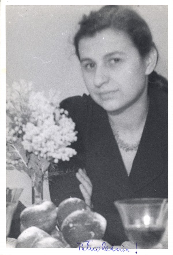 Krystyna Saling while attending school in Germany.
