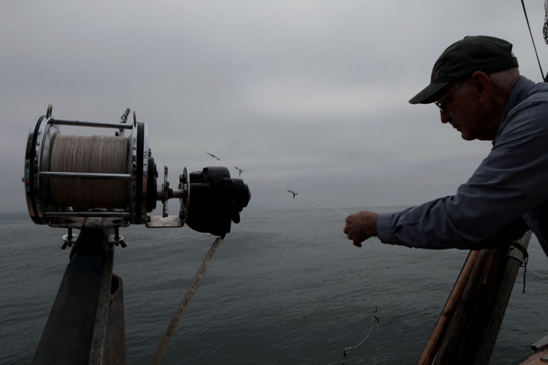 Phil Harris fishing