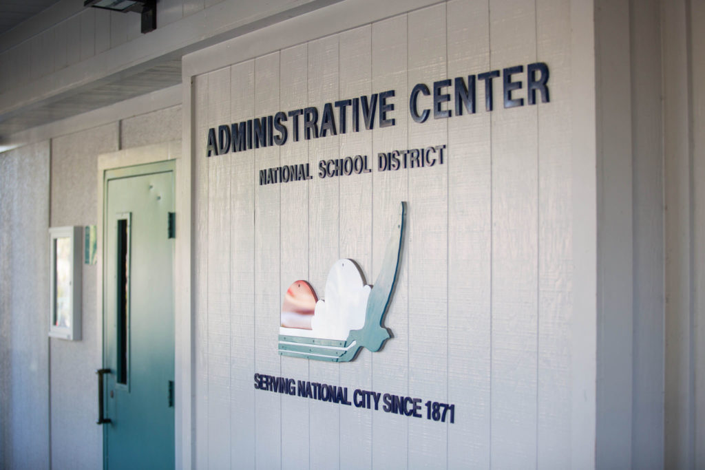 The National School District is one of the local school districts with a committee listing district staff as officers. June 25, 2015. Megan Wood, inewsource