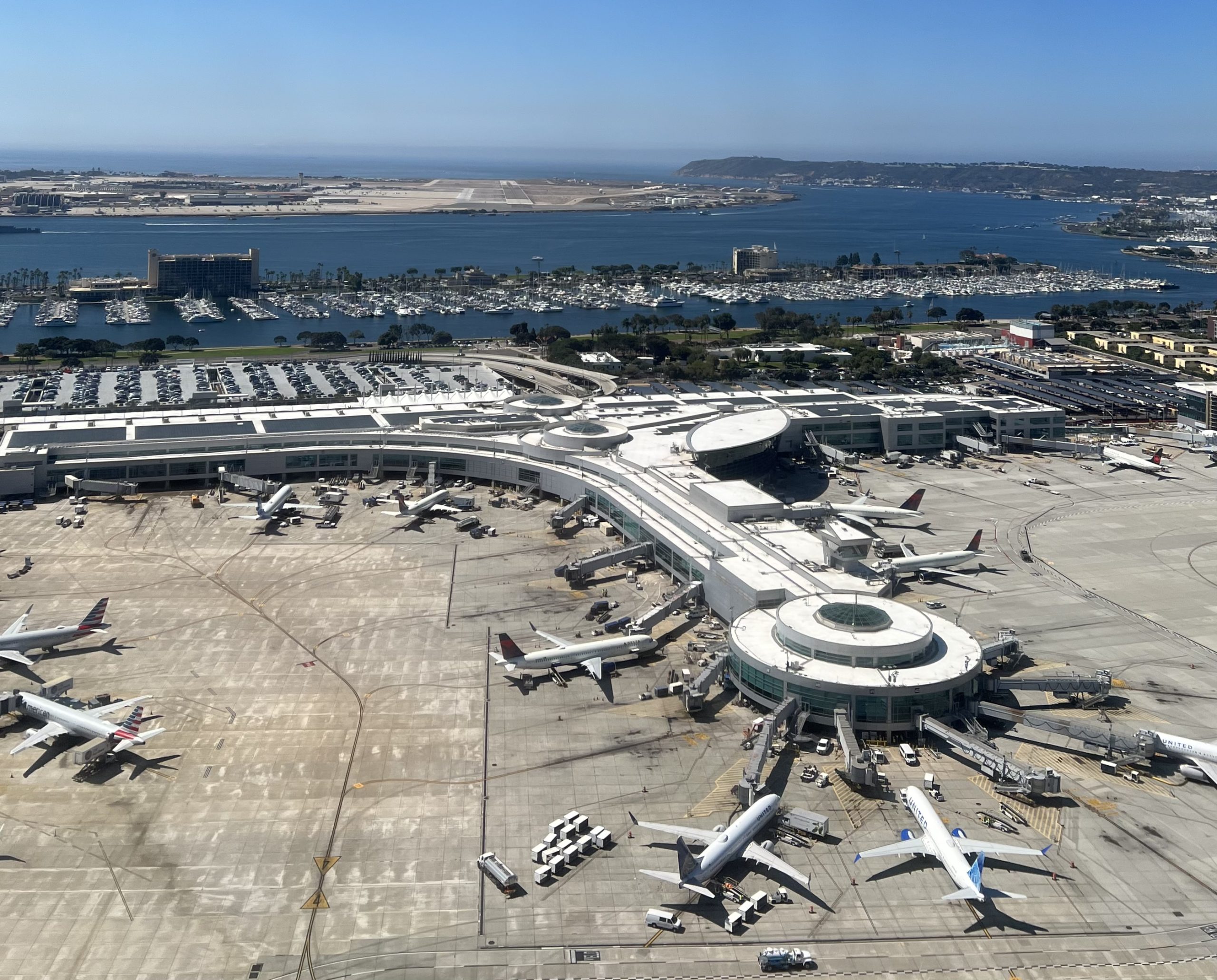 San Diego International Airport will cut 10% of traffic if shutdown ...
